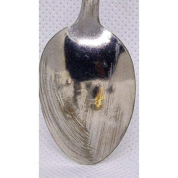 Puerto Rico Silver Decorative Spoon | Vintage Silver Collectible Souvenir - Picture 6 of 8